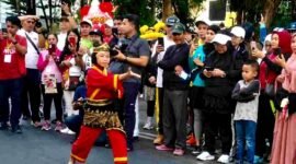 Aksi Pesilat Cilik Makassar Bikin Takjub Gubernur Sulsel dan Ribuan Peserta Anti Mager 2026
