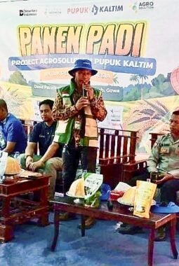 Panen Agrosolution Di Gowa, Kolaborasi PKT (Pupuk Kalimantan Timur) dan Petani Perkuat Produktivitas Pertanian