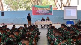 Brigade Infanteri Tentara Payung (TP) 29/Mekongga mengambil langkah preventif tegas dengan menggelar sosialisasi Pencegahan, Pemberantasan, Penyalahgunaan, dan Peredaran Gelap Narkotika (P4GN).