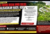 Hasil RDP 3 Juni 2026 mengamanatkan peninjauan lapangan. Hampir tiga bulan berlalu, Yasir, ahli waris Abd. Salam Abadi Tanduklangi dan Bajuallo Pasande, mempertanyakan komitmen dan integritas DPRD Sulsel.