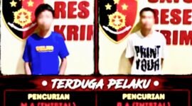 Dua Remaja Diamankan Reskrim Polres Soppeng, Kamis, 3 September 2026