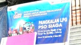 Papan Distributor Gas Di Kabupeten Gowa Terpasang di Area Dalam Toko